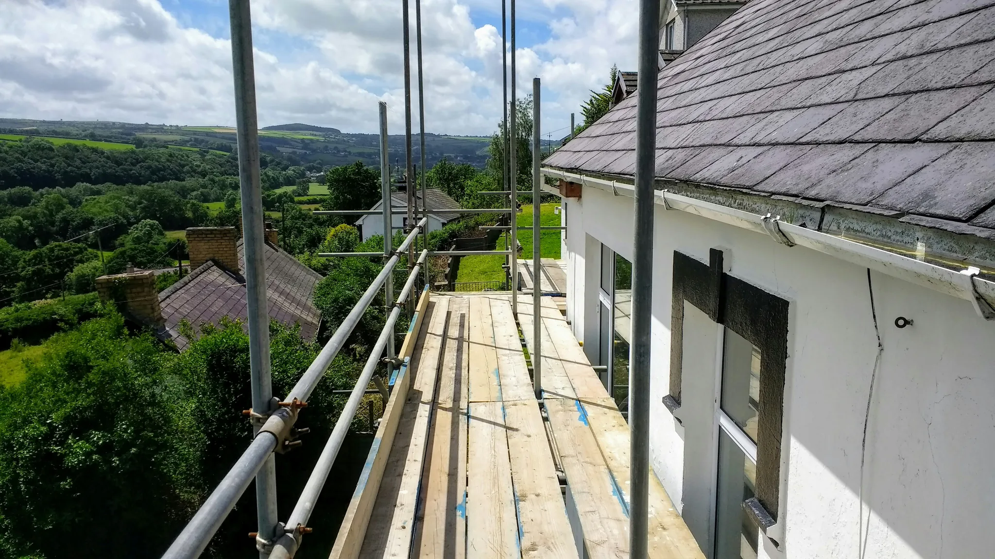 High-quality new build construction project by RF Davies & Son in Dorset